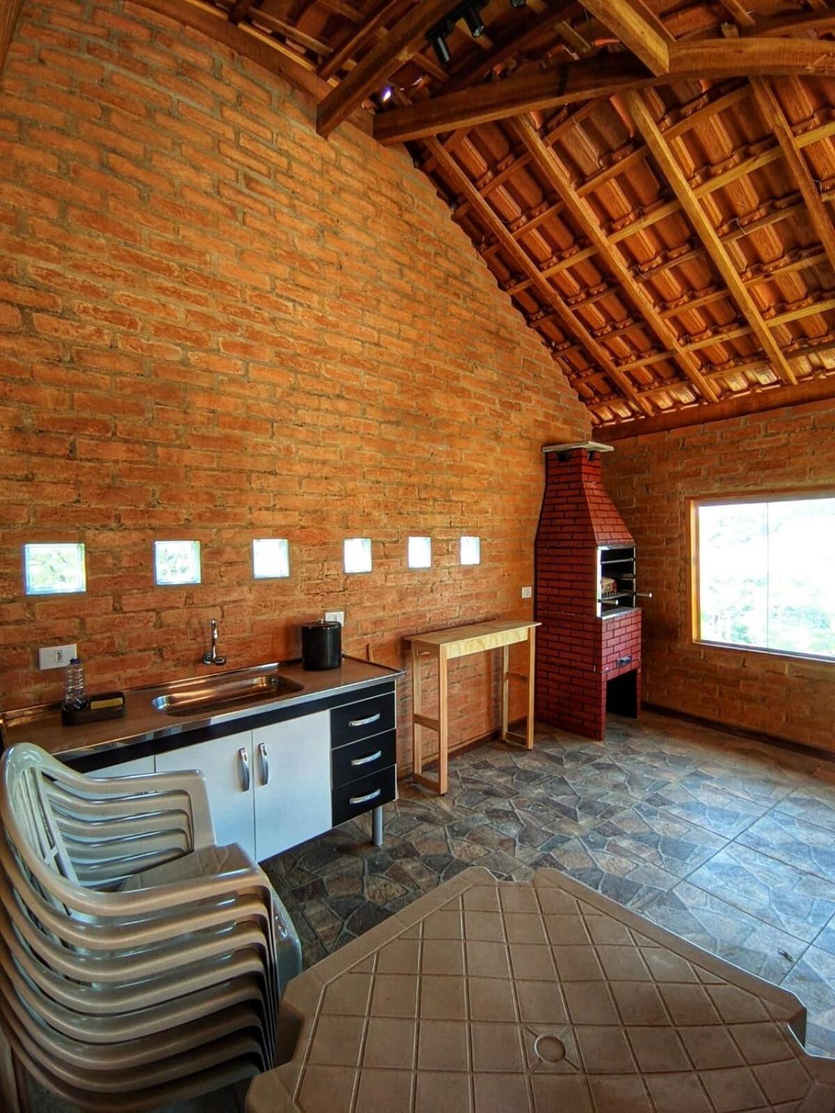 Recanto Alvorada - Casa De Campo Santo Antônio do Pinhal Exterior foto